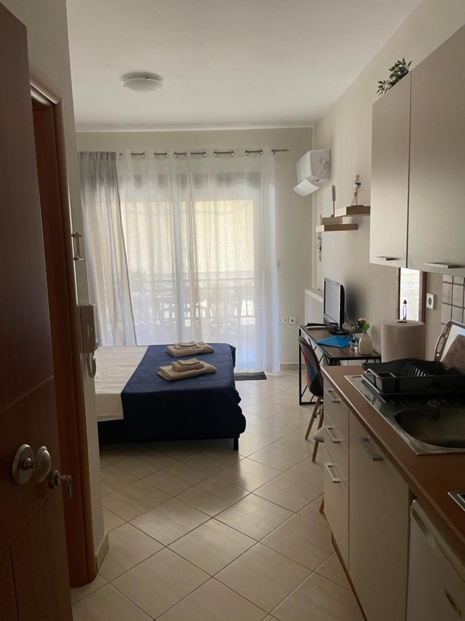Φωτεινό Studio Με Θεα Θάλασσα Aleksandropolis Zewnętrze zdjęcie